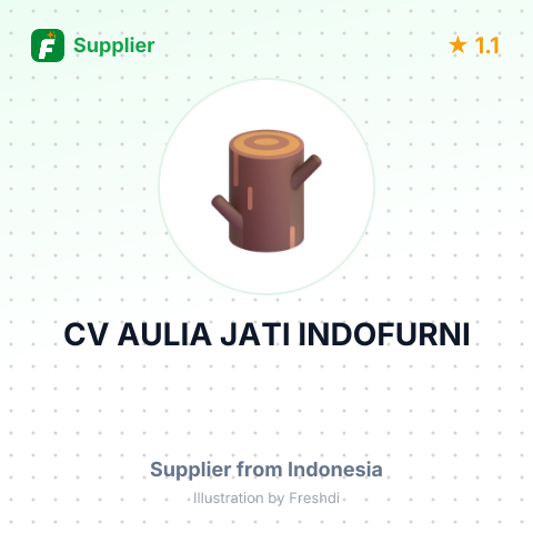 CV AULIA JATI INDOFURNI – summary card, no photo uploaded yet