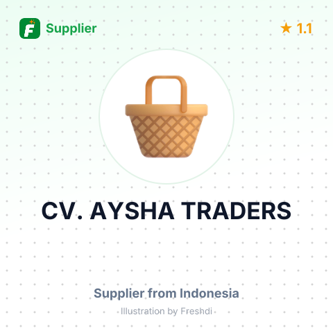 CV. AYSHA TRADERS – summary card, no photo uploaded yet