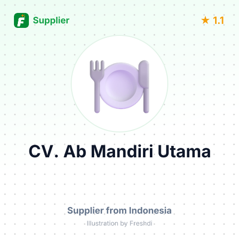 CV. Ab Mandiri Utama  – summary card, no photo uploaded yet