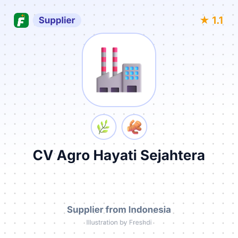 CV Agro Hayati Sejahtera  – summary card, no photo uploaded yet