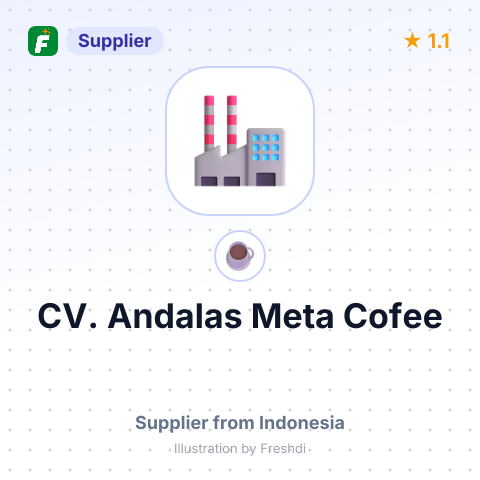 CV. Andalas Meta Cofee – summary card, no photo uploaded yet