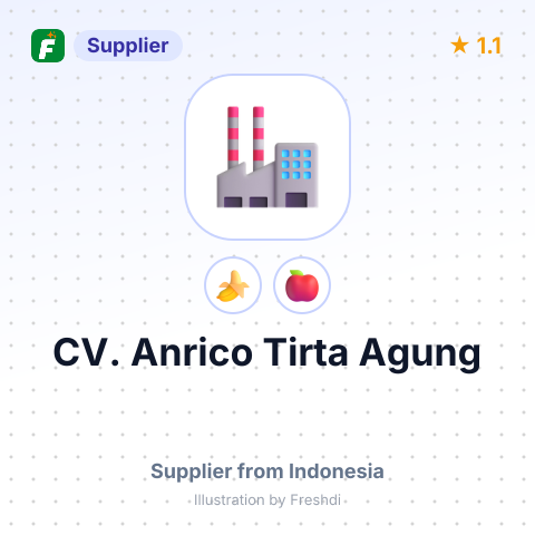 CV. Anrico Tirta Agung  – summary card, no photo uploaded yet