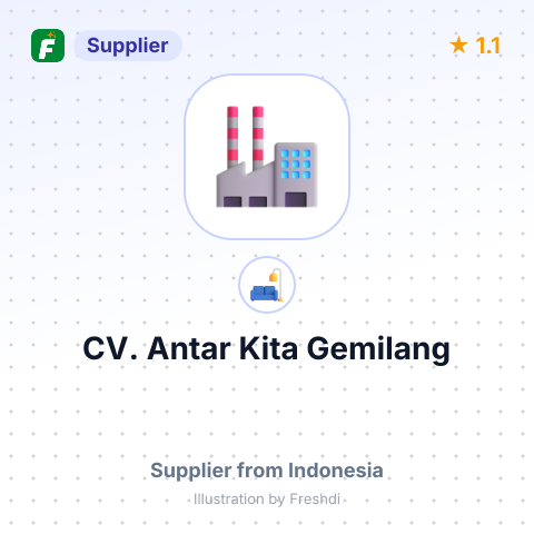 CV. Antar Kita Gemilang  – summary card, no photo uploaded yet