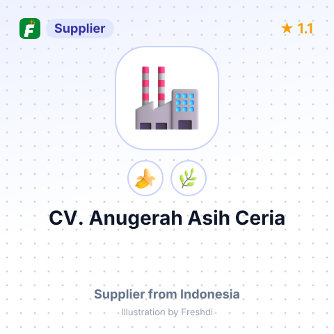 CV. Anugerah Asih Ceria  – summary card, no photo uploaded yet