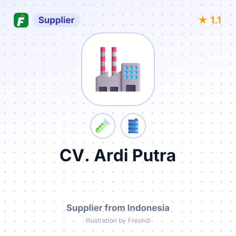 CV. Ardi Putra  – summary card, no photo uploaded yet