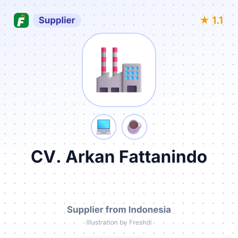 CV. Arkan Fattanindo – summary card, no photo uploaded yet