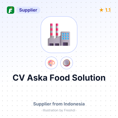 CV Aska Food Solution  – summary card, no photo uploaded yet