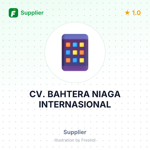 CV. BAHTERA NIAGA INTERNASIONAL – summary card, no photo uploaded yet