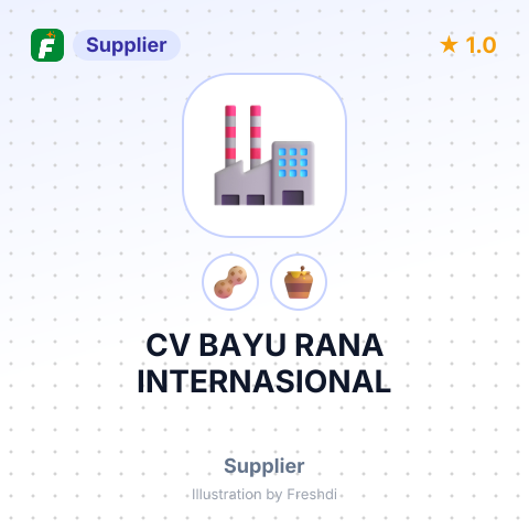 CV BAYU RANA INTERNASIONAL – summary card, no photo uploaded yet