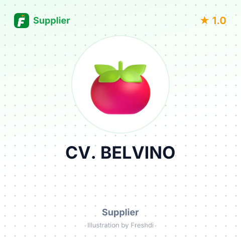 CV. BELVINO – summary card, no photo uploaded yet