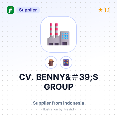 CV. BENNY&＃39;S GROUP – summary card, no photo uploaded yet