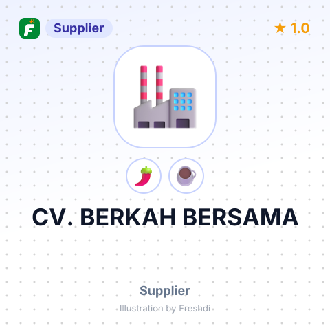 CV. BERKAH BERSAMA – summary card, no photo uploaded yet