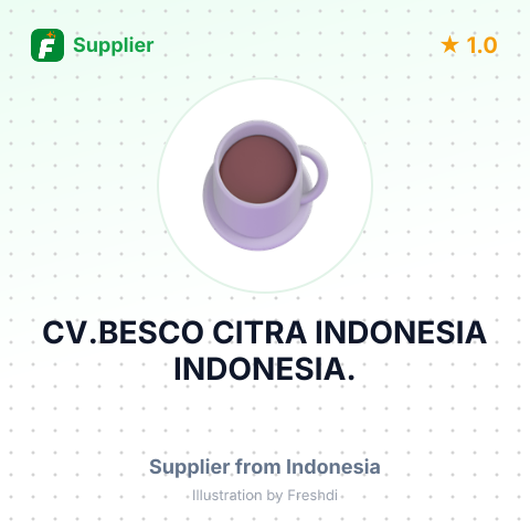 CV.BESCO CITRA INDONESIA INDONESIA. – summary card, no photo uploaded yet