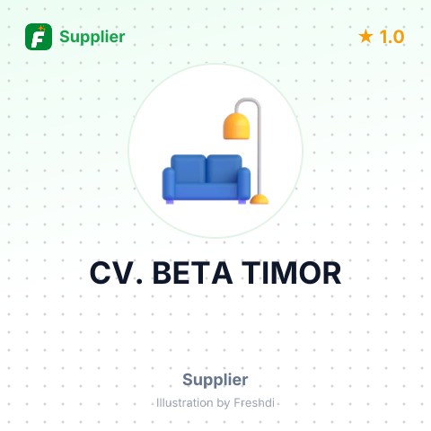 CV. BETA TIMOR – summary card, no photo uploaded yet
