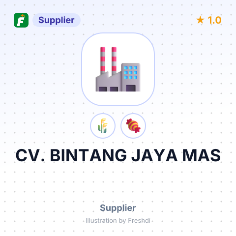CV. BINTANG JAYA MAS – summary card, no photo uploaded yet