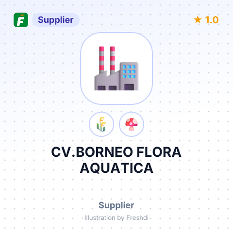 CV.BORNEO FLORA AQUATICA – summary card, no photo uploaded yet
