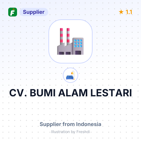 CV. BUMI ALAM LESTARI – summary card, no photo uploaded yet
