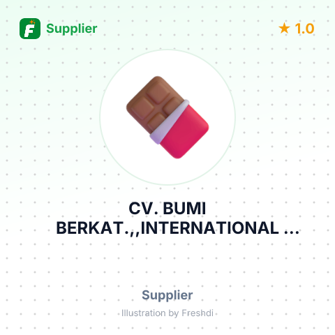 CV. BUMI BERKAT.,,INTERNATIONAL EXPORTCOMPANY SPIC – summary card, no photo uploaded yet