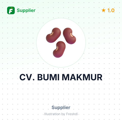 CV. BUMI MAKMUR – summary card, no photo uploaded yet