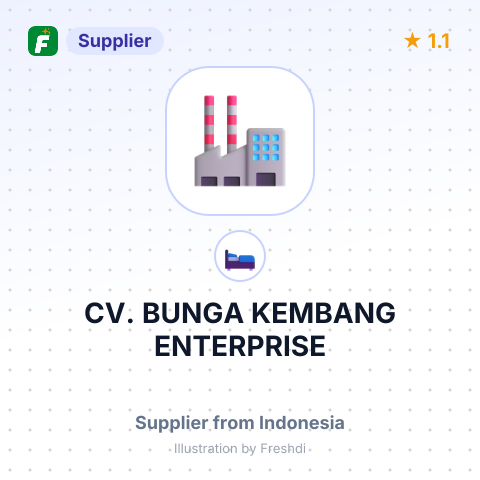 CV. BUNGA KEMBANG ENTERPRISE – summary card, no photo uploaded yet