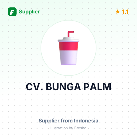 CV. BUNGA PALM – summary card, no photo uploaded yet
