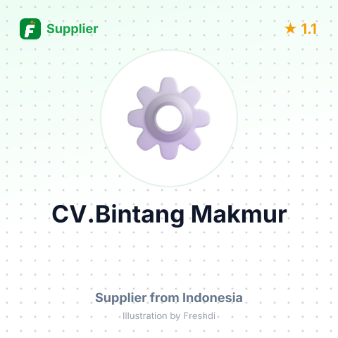CV.Bintang Makmur – summary card, no photo uploaded yet