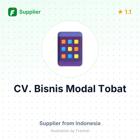 CV. Bisnis Modal Tobat  – summary card, no photo uploaded yet