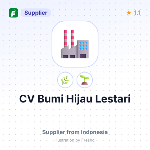 CV Bumi Hijau Lestari  – summary card, no photo uploaded yet