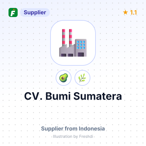 CV. Bumi Sumatera  – summary card, no photo uploaded yet
