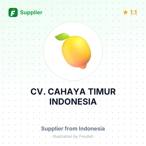 CV. CAHAYA TIMUR INDONESIA – summary card, no photo uploaded yet