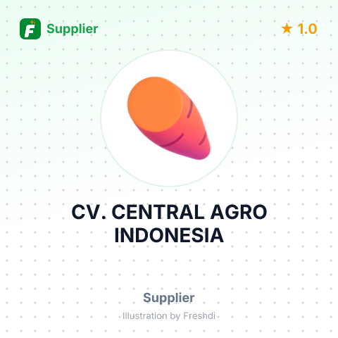 CV. CENTRAL AGRO INDONESIA – summary card, no photo uploaded yet