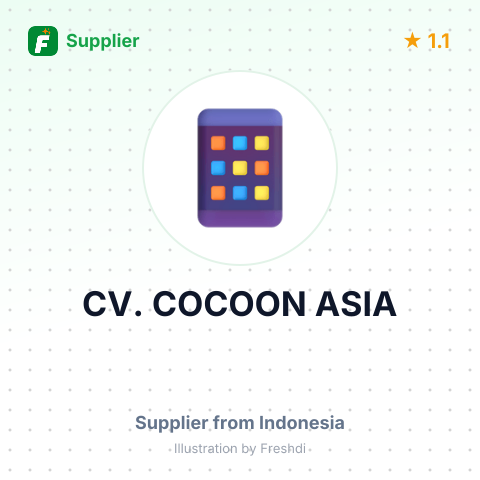 CV. COCOON ASIA – summary card, no photo uploaded yet