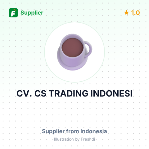 CV. CS TRADING INDONESI – summary card, no photo uploaded yet