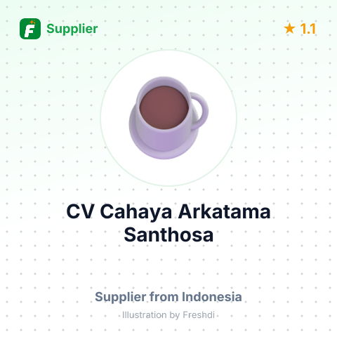 CV Cahaya Arkatama Santhosa  – summary card, no photo uploaded yet