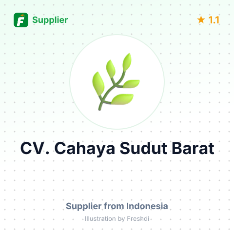 CV. Cahaya Sudut Barat  – summary card, no photo uploaded yet