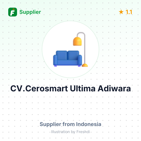 CV.Cerosmart Ultima Adiwara – summary card, no photo uploaded yet