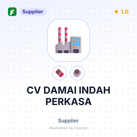 CV DAMAI INDAH PERKASA – summary card, no photo uploaded yet
