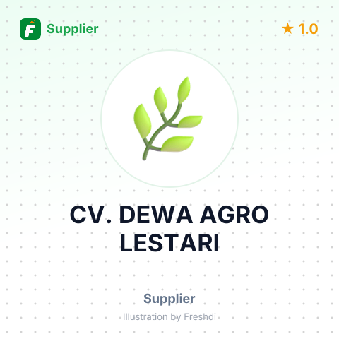 CV. DEWA AGRO LESTARI – summary card, no photo uploaded yet