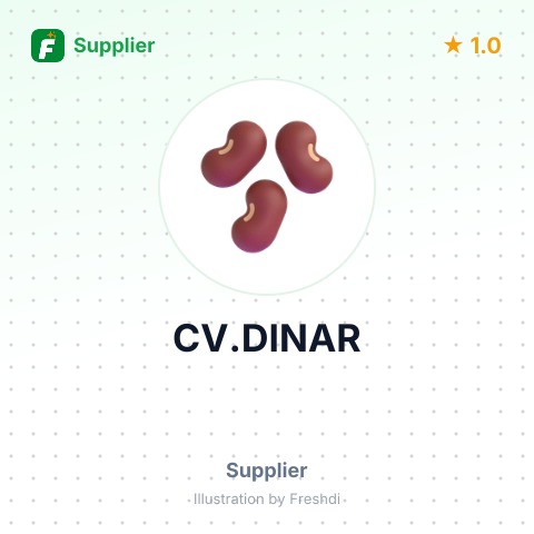 CV.DINAR – summary card, no photo uploaded yet