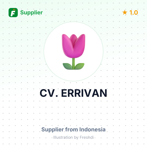 CV. ERRIVAN – summary card, no photo uploaded yet