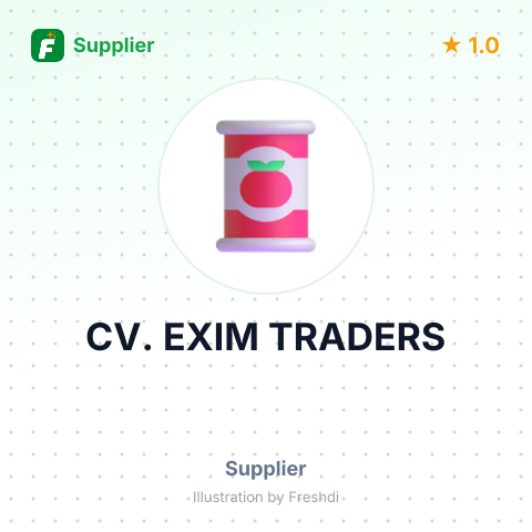 CV. EXIM TRADERS – summary card, no photo uploaded yet