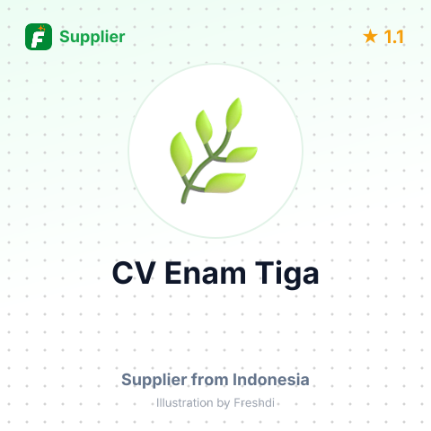 CV Enam Tiga  – summary card, no photo uploaded yet