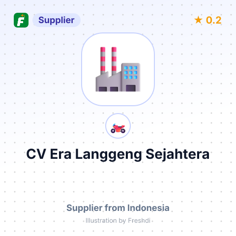 CV Era Langgeng Sejahtera – summary card, no photo uploaded yet