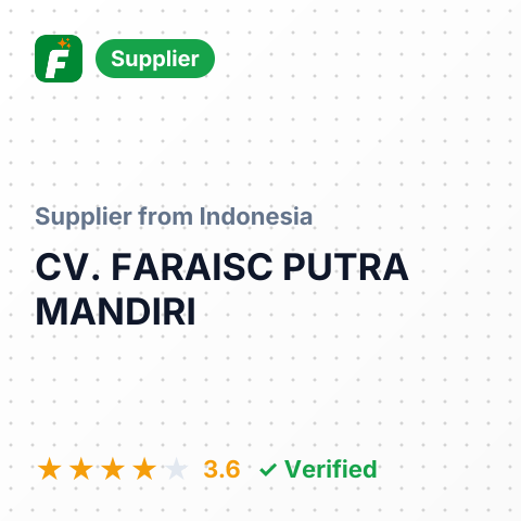 CV. FARAISC PUTRA MANDIRI – summary card, no photo uploaded yet