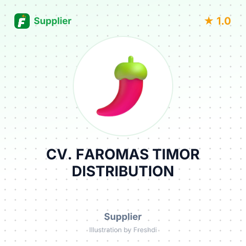 CV. FAROMAS TIMOR DISTRIBUTION – summary card, no photo uploaded yet