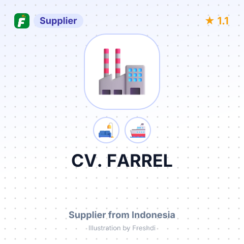 CV. FARREL – summary card, no photo uploaded yet