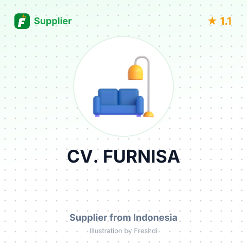 CV. FURNISA – summary card, no photo uploaded yet