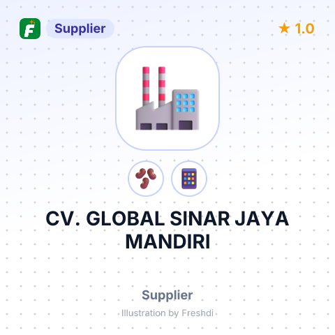 CV. GLOBAL SINAR JAYA MANDIRI – summary card, no photo uploaded yet