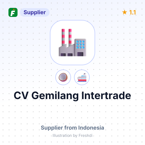 CV Gemilang Intertrade  – summary card, no photo uploaded yet