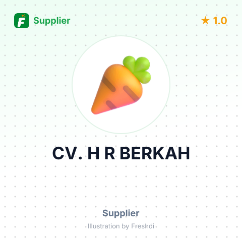 CV. H R BERKAH – summary card, no photo uploaded yet